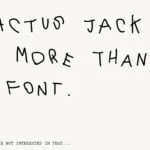 Cactus Jack Font