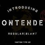 Contender Font