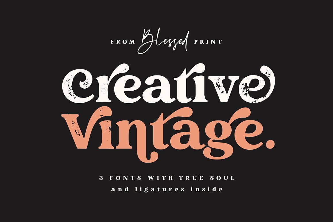 Creative Vintage Font