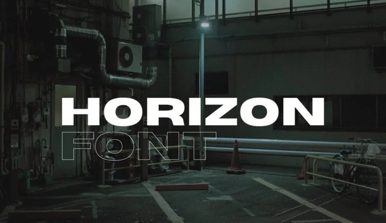 Horizon Font