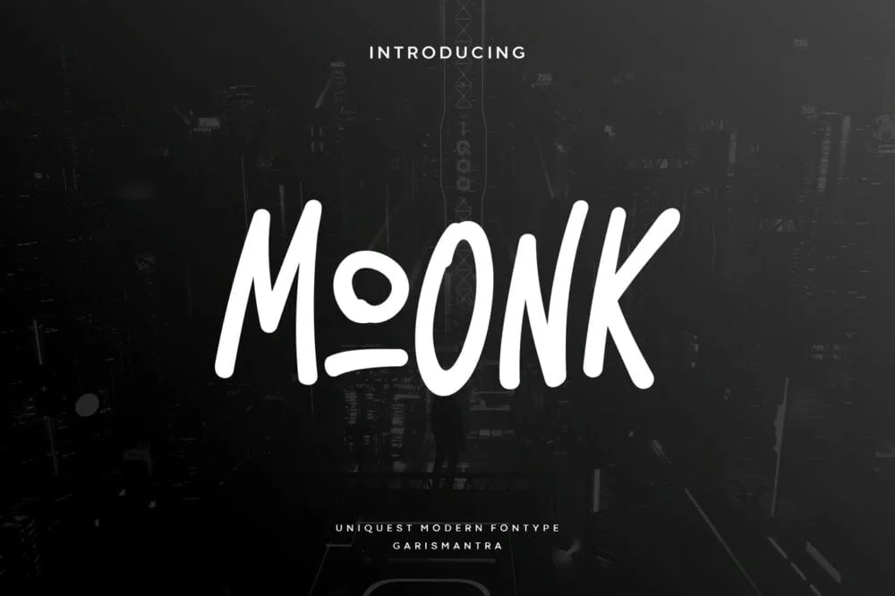 Moonk Font