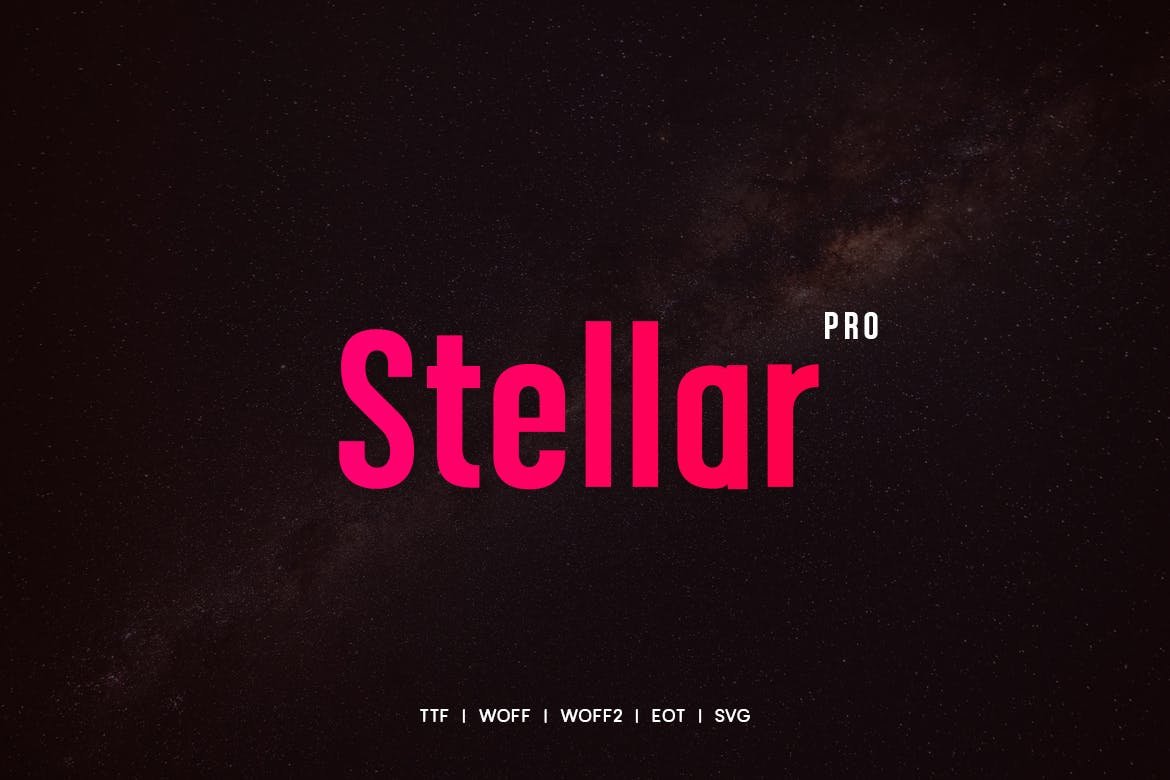 Stellar Pro Font