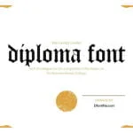 Diploma Font
