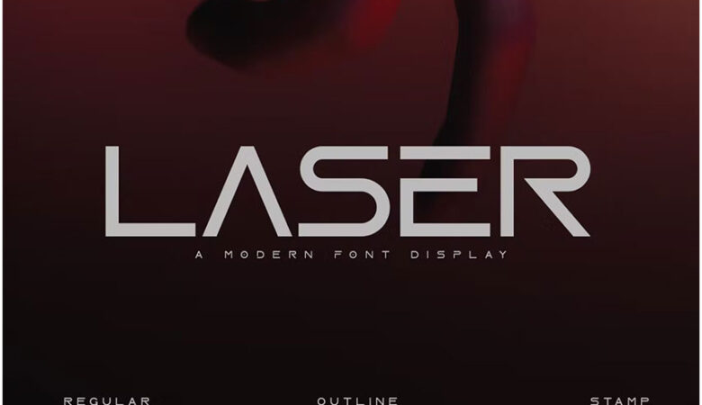 Laser Font