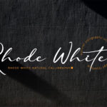 Rhode White Font