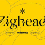 Zighead Display Font