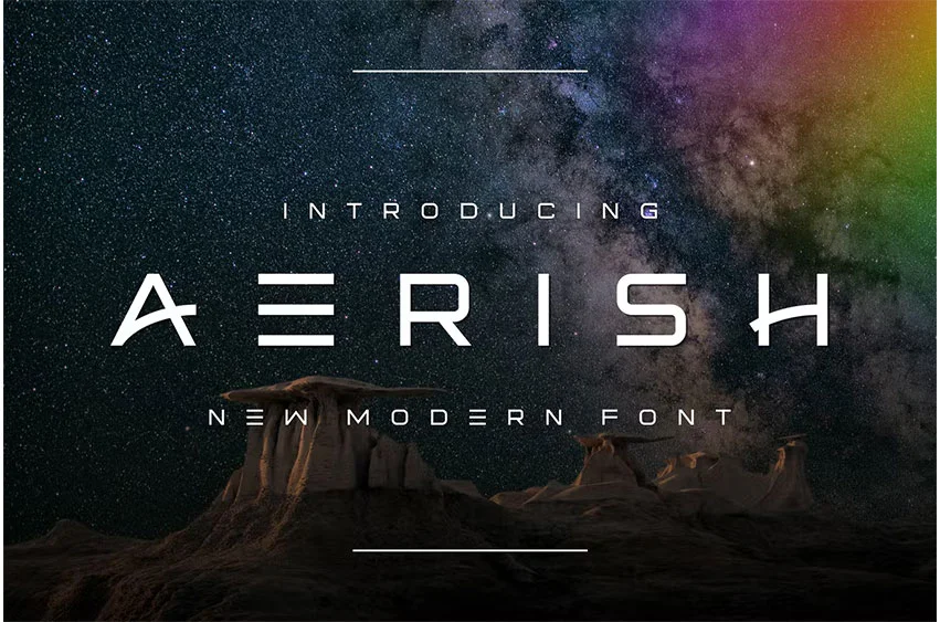 Aerish Font