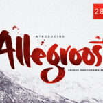 Allegroost Font