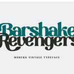 Barshake Font