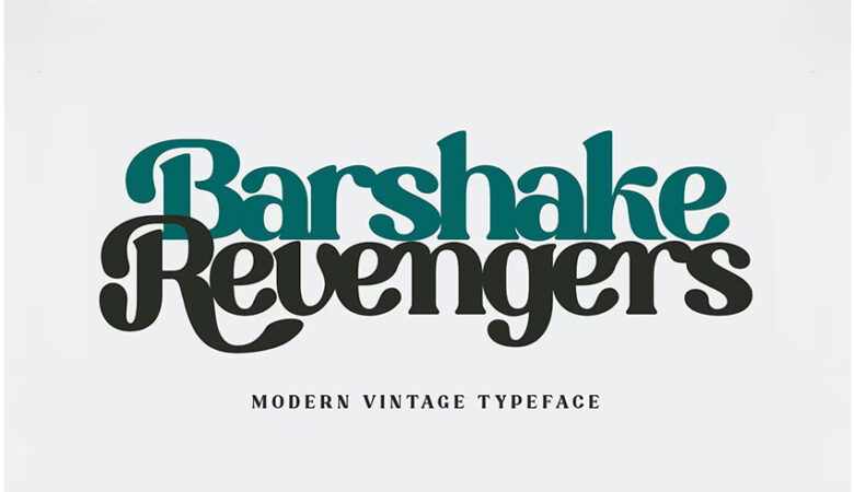 Barshake Font