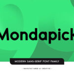 Mondapick Font