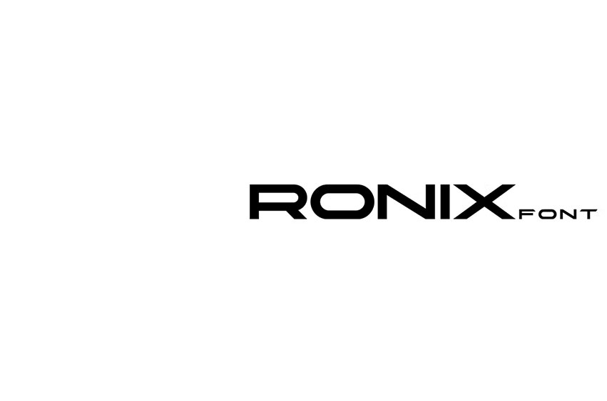 Ronix Font