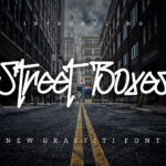 Street Boxes Font