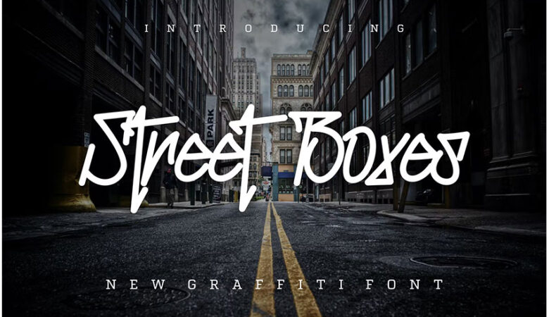 Street Boxes Font