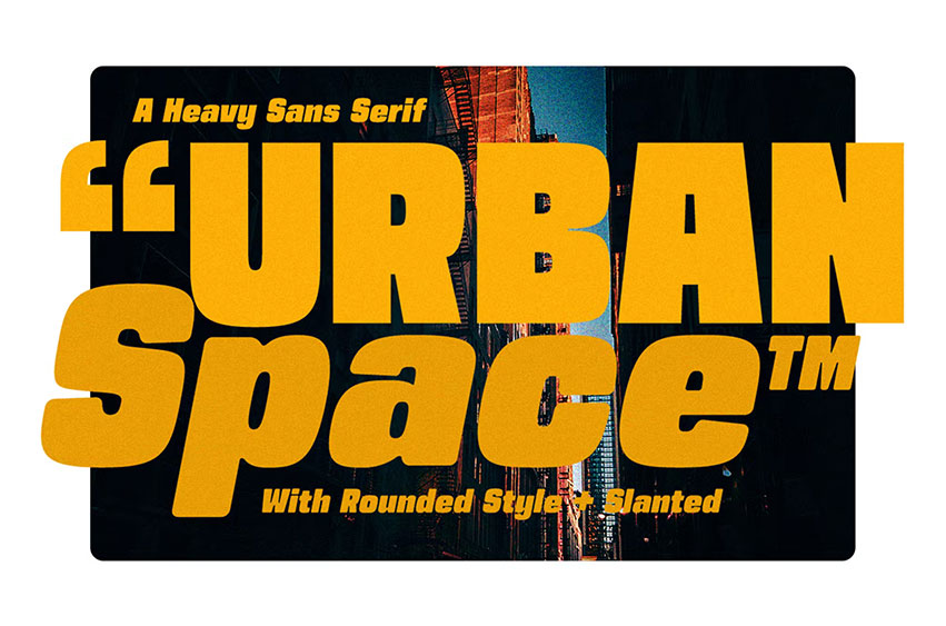 Urban Space Font