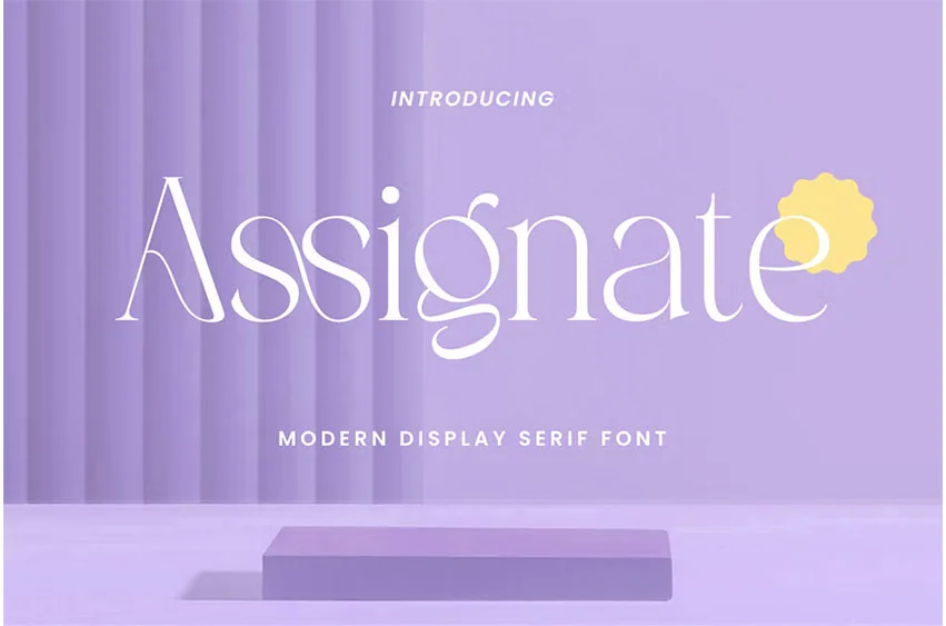 Assignate Font