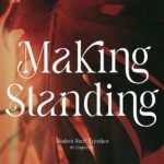 Making Standing Font