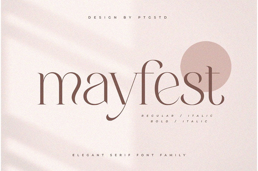 Mayfest Font