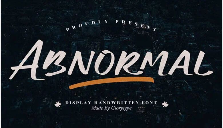 Abnormal Font
