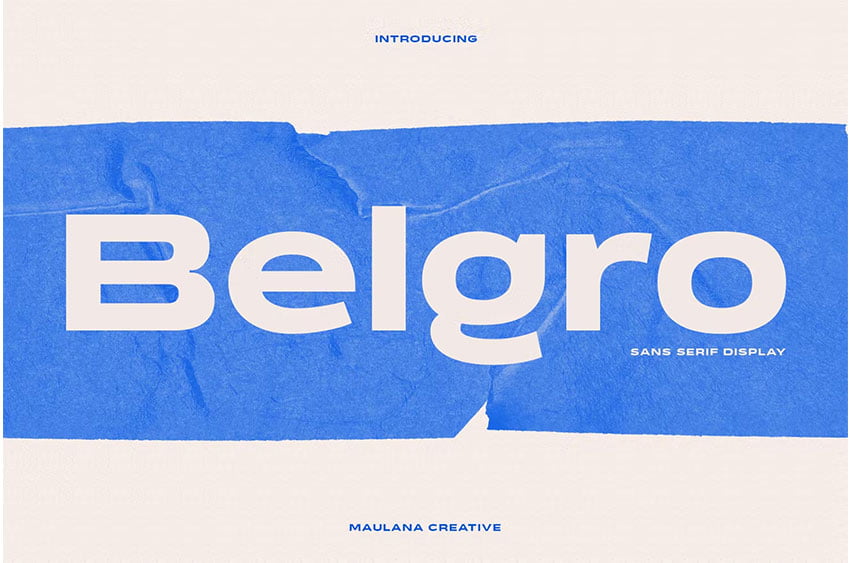 Belgro Font