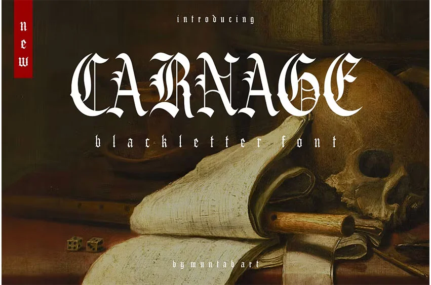 Carnage Font