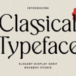 Classical Typeface