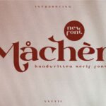 Macher Font