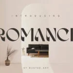 Romance Font