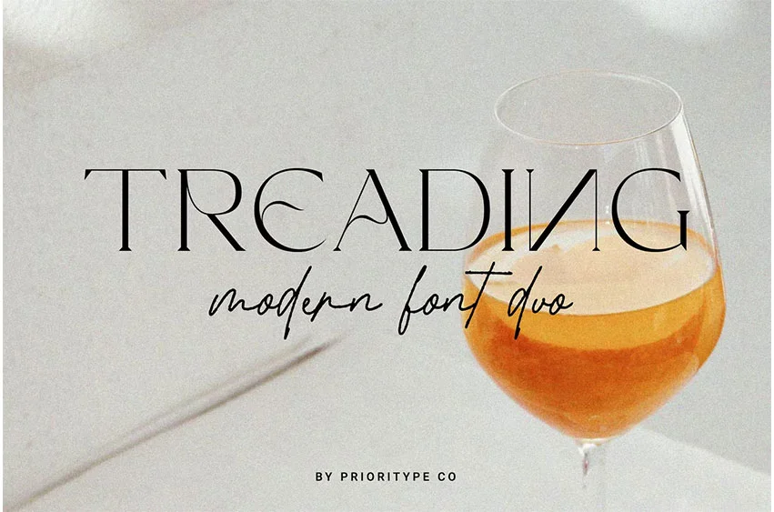 Treading Font