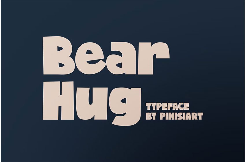 Bear Hug Font