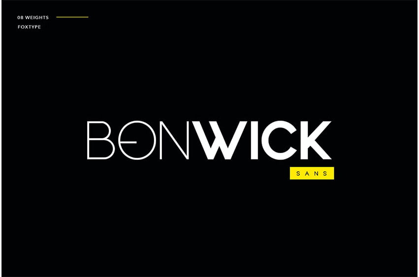 Bonwick Typeface Font