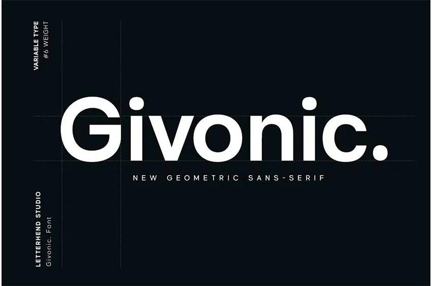 Givonic Font - DaFont File