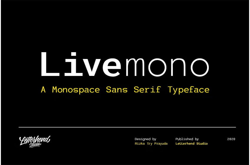 Livemono Font