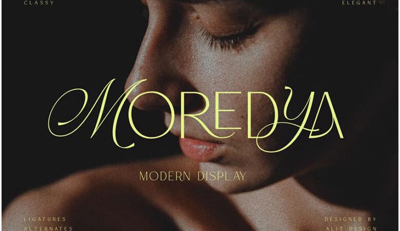 Moredya Typeface Font