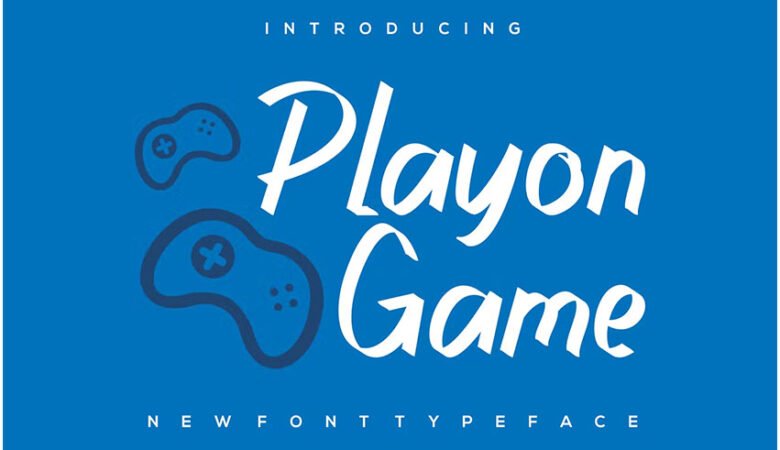 PlayonGame Font