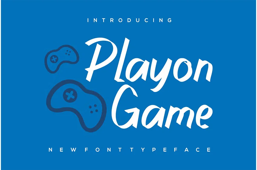 PlayonGame Font