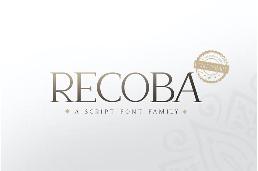 Recoba Font Family