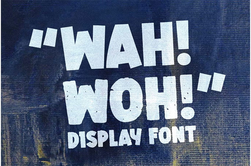 Wahwoh Display Font