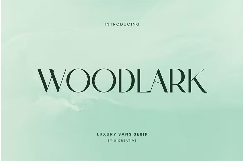 Woodlark Font