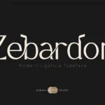 Zebardon Font