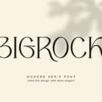 Bigrock Font