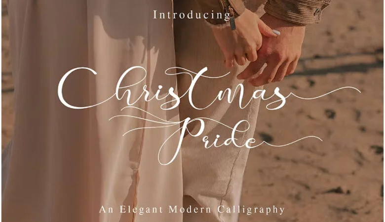Christmas Pride Font