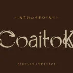Coaitok Font