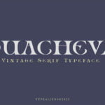 Guacheva Font