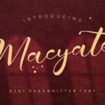 Macyate Font