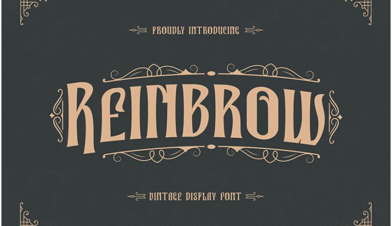 Reinbrow Font