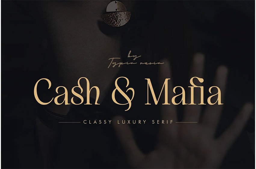 Cash and Mafia Font