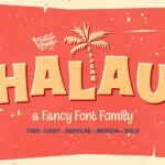 Halau Font