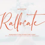 Rallocate Font