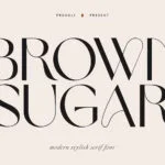 Brown Sugar Font
